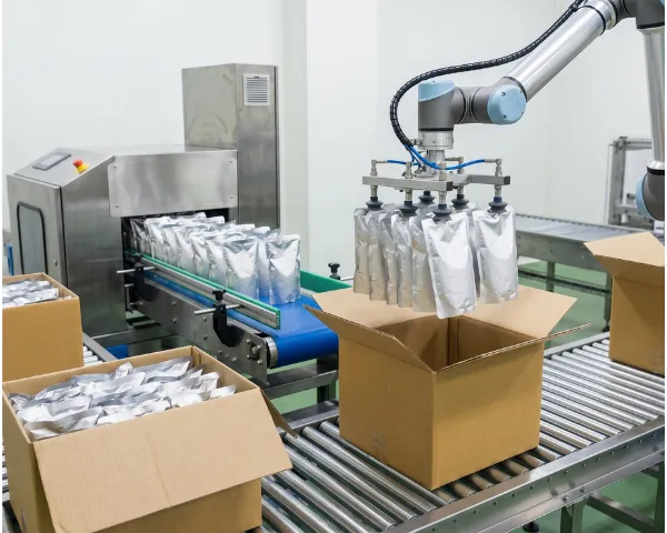 Akış tipi paketleme makinelerinde 3 eksen servo kontrolü